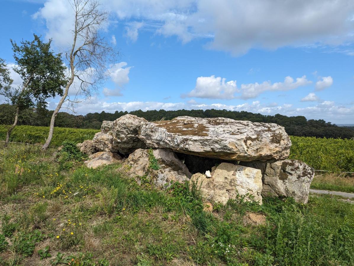 Chambre Gargantua Le Dolmen Thizay  Exteriör bild